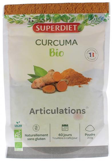 Curcuma bio Superdiet - sachet de 200 g