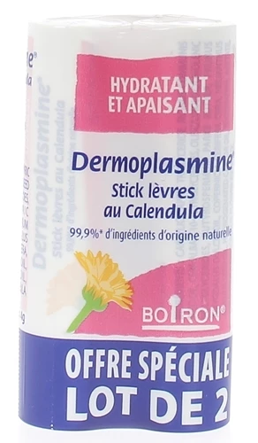Dermoplasmine stick à lèvres au Calendula Boiron - stick à lèvres