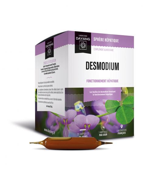 Desmodium hépato-détox solution buvable Dayang - boîte de 20 ampoules