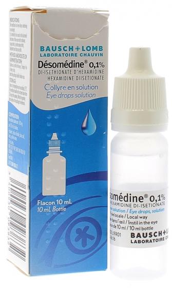 Désomédine 0,1% collyre en solution - flacon de 10 ml