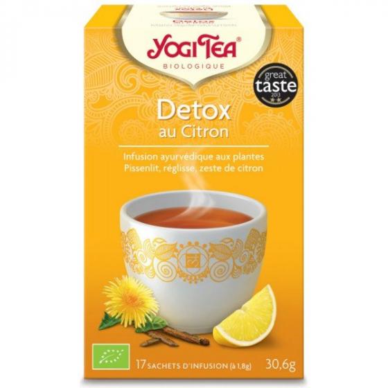 Detox citron BIO Yogi Tea - 17 infusettes