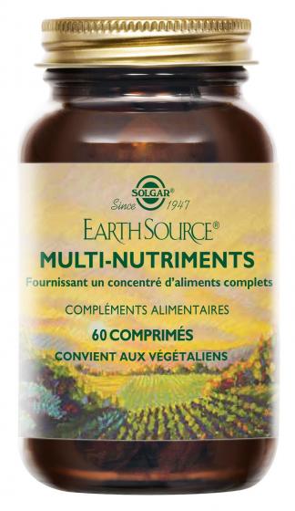 Earth Source multi-nutriments Solgar - pot de 60 comprimés