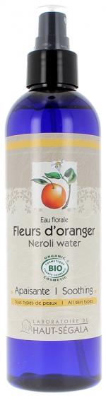 Eau Florale Fleurs d'Oranger Bio Apaisante Laboratoire Haut-Ségala - Spray de 250 ml