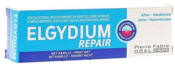 Elgydium Repair gel buccal apaisant - tube de 15 ml