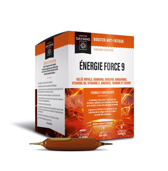 Energie force 9 Dayang - boîte de 20 ampoules