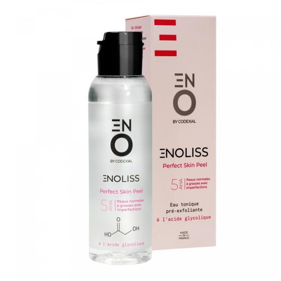 Enoliss Perfect Skin Peel 5 AHA Eau tonique pré-exfoliante ENO laboratoire Codexial - flacon de 100ml