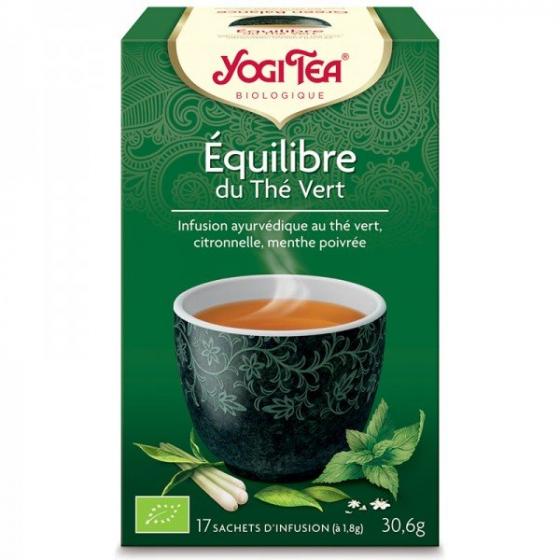 Equilibre du thé vert BIO Yogi Tea - 17 infusettes