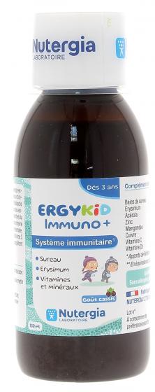 Ergykid Immuno+ système immunitaire Nutergia - flacon de 150ml