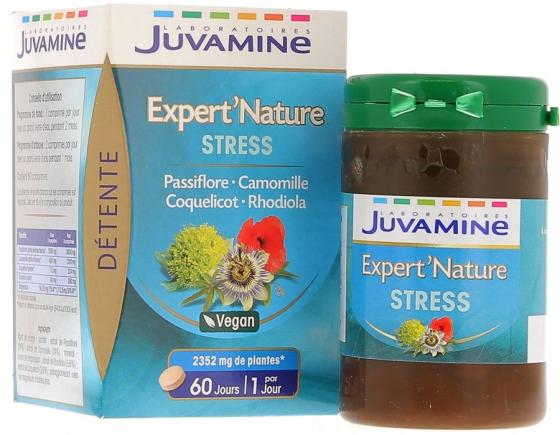 Expert'Nature stress Juvamine - boîte de 60 comprimés