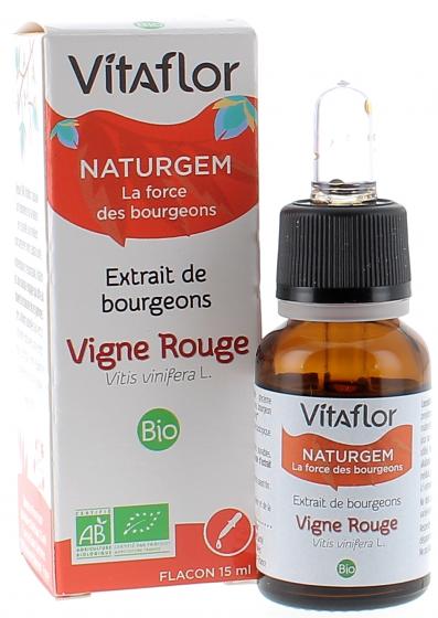 Extrait de bourgeons Vigne rouge bio Vitaflor - flacon de 15 ml