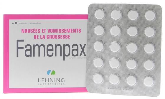 Famenpax comprimé orodispersible Lehning - boite de 40 comprimés