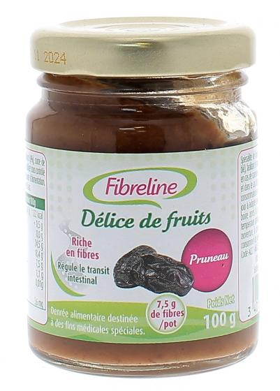Fibreline Délice de fruits pruneau - pot de 100g
