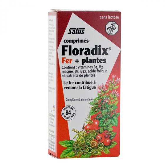 Floradix fer + plantes Salus - 84 comprimés