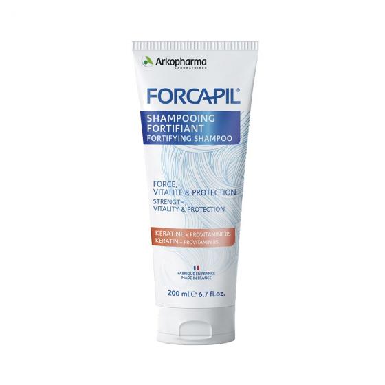 Forcapil Shampooing Fortifiant Kératine + Provitamine B5 Arkopharma - tube de 200 ml