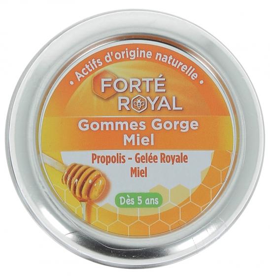 Forté Royal Gommes Gorge Miel Forté Pharma - boîte de 45 g