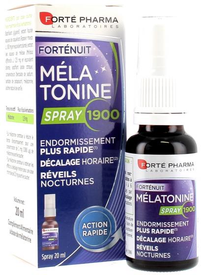 Forténuit mélatonine 1900 Forte Pharma - spray de 20 ml
