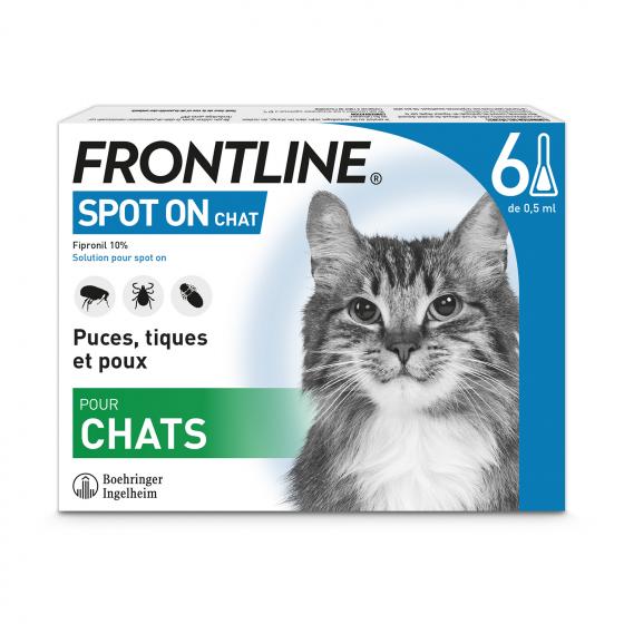 Frontline Chats - 6 pipettes de 0,5 ml