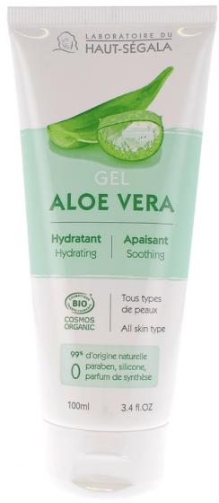 Gel Aloe Vera Hydratant Apaisant Laboratoire Haut-Ségala - tube de 100 ml