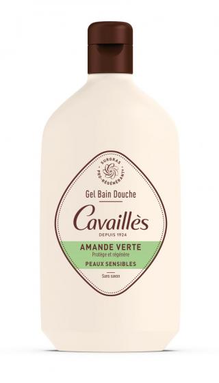 Gel bain et douche surgras actif Amande verte Rogé Cavaillès - flacon de 400 ml