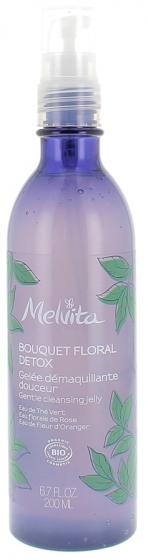 Gelée démaquillante adoucissante BIO Bouquet floral Melvita - 200 ml