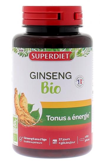Ginseng bio Super Diet - boîte de 150 gélules