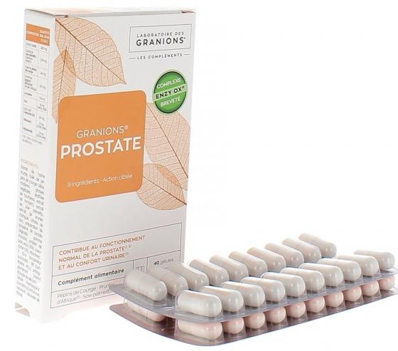Granions prostate - boite de 40 gélules