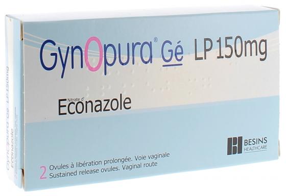 Gynopura Gé LP 150 mg - 2 ovules à libération prolongée