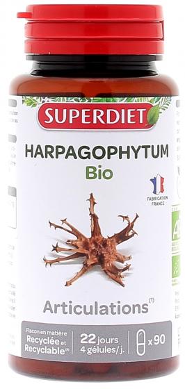 Harpagophytum bio Super Diet - boite 90 gélules