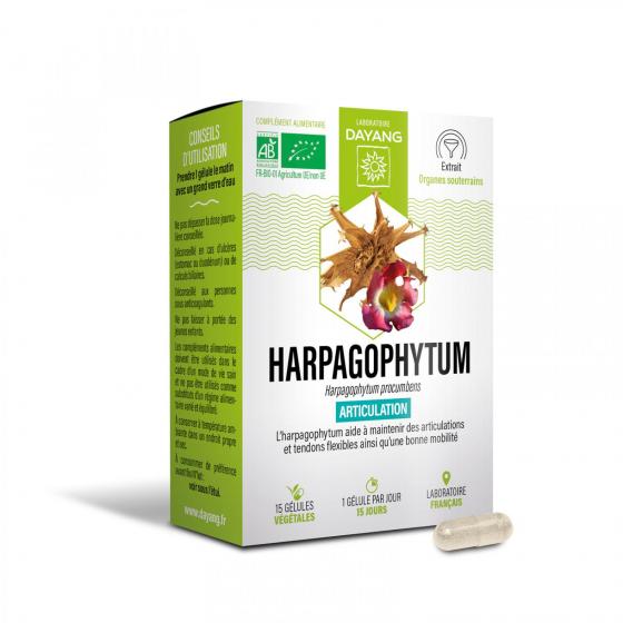 Harpagophytum Bio sphère articulaire Dayang - boîte de 15 gélules