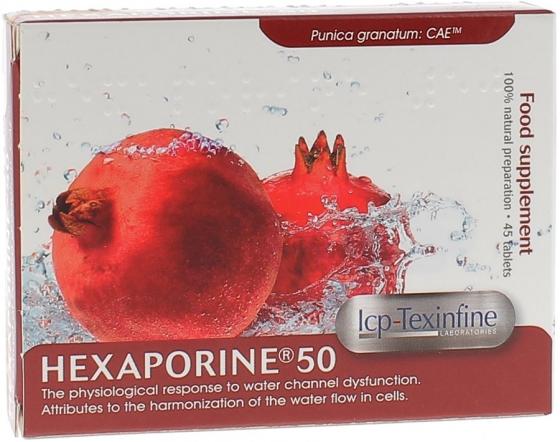 Hexaporine 50 Icp Texinfine - boîte de 45 comprimés