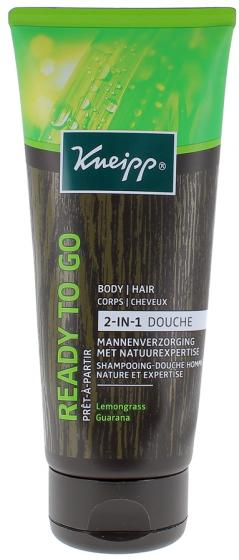 Homme Shampoing douche lemongrass guarana KNEIPP - Tube de 200ml