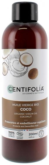 Huile Vierge Bio de Coco Centifolia - Flacon de 200 ml