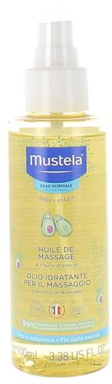 Huile de massage peau normale Mustela - spray de 100 ml