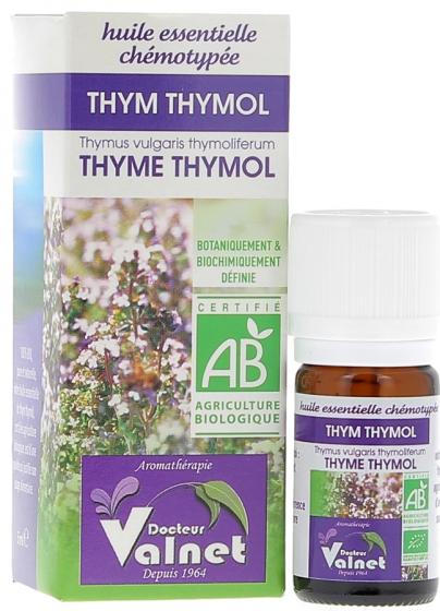 Huile essentielle Thym à thymol Bio Dr Valnet - 5 ml