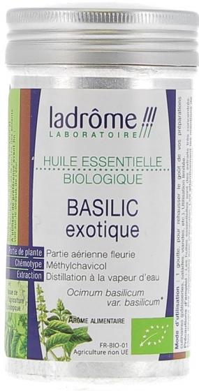 Huile essentielle basilic exotique Bio Ladrôme - flacon de 10 ml