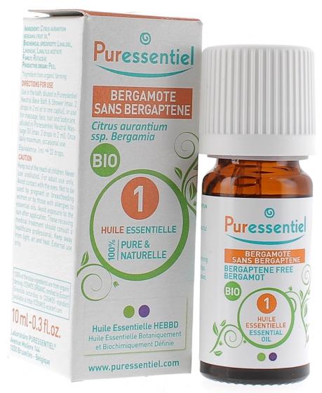 Huile essentielle bio Bergamote Puressentiel - flacon de 10 ml