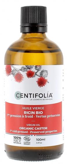Huile vierge ricin bio Centifolia - flacon de 100 ml