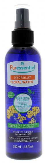 Hydrolat eau florale hélichryse italienne bio Puressentiel - spray de 200 ml