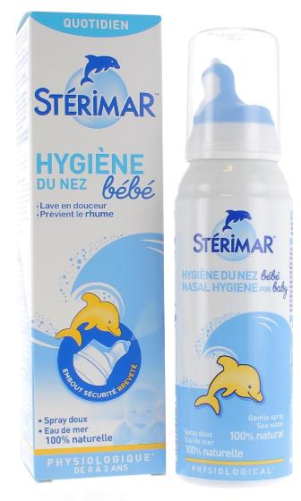 Hygiène du nez bébé Stérimar - spray de 100ml