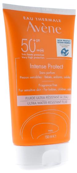 Intense protect fluide solaire SPF 50+ Avène - tube de 150 ml