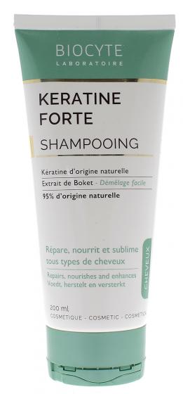 Kératine forte shampooing Biocyte - tube de 200 ml