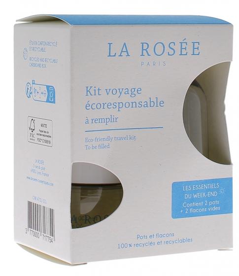 Kit voyage écoresponsable La Rosée - kit comprenant 4 produits