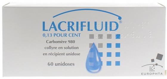 Lacrifluid 0,13% collyre en solution - 60 récipients unidoses
