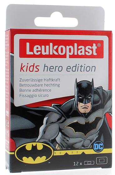Leukoplast Kids Pansement Batman Hero edition BSN Médical - boîte de 12 pansements