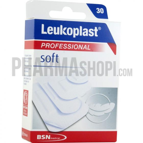 Leukoplast professional soft BSNmédical - Assortiment de 30 pansements