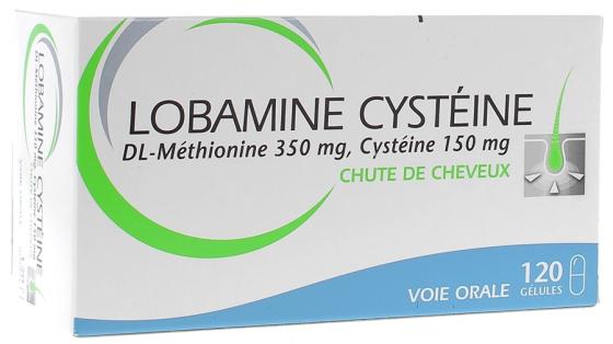 Lobamine Cystéine - boite de 120 gélules