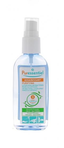 Lotion spray antibactérien assainissant Puressentiel - spray de 80 ml