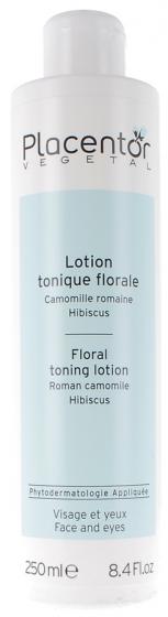 Lotion tonique florale Placentor - flacon de 250 ml