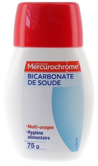 Bicarbonate de soude Mercurochrome - flacon de 75 g