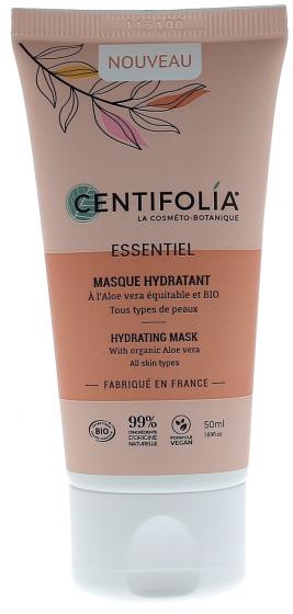 Masque hydratant bio Centifolia - tube de 50 ml